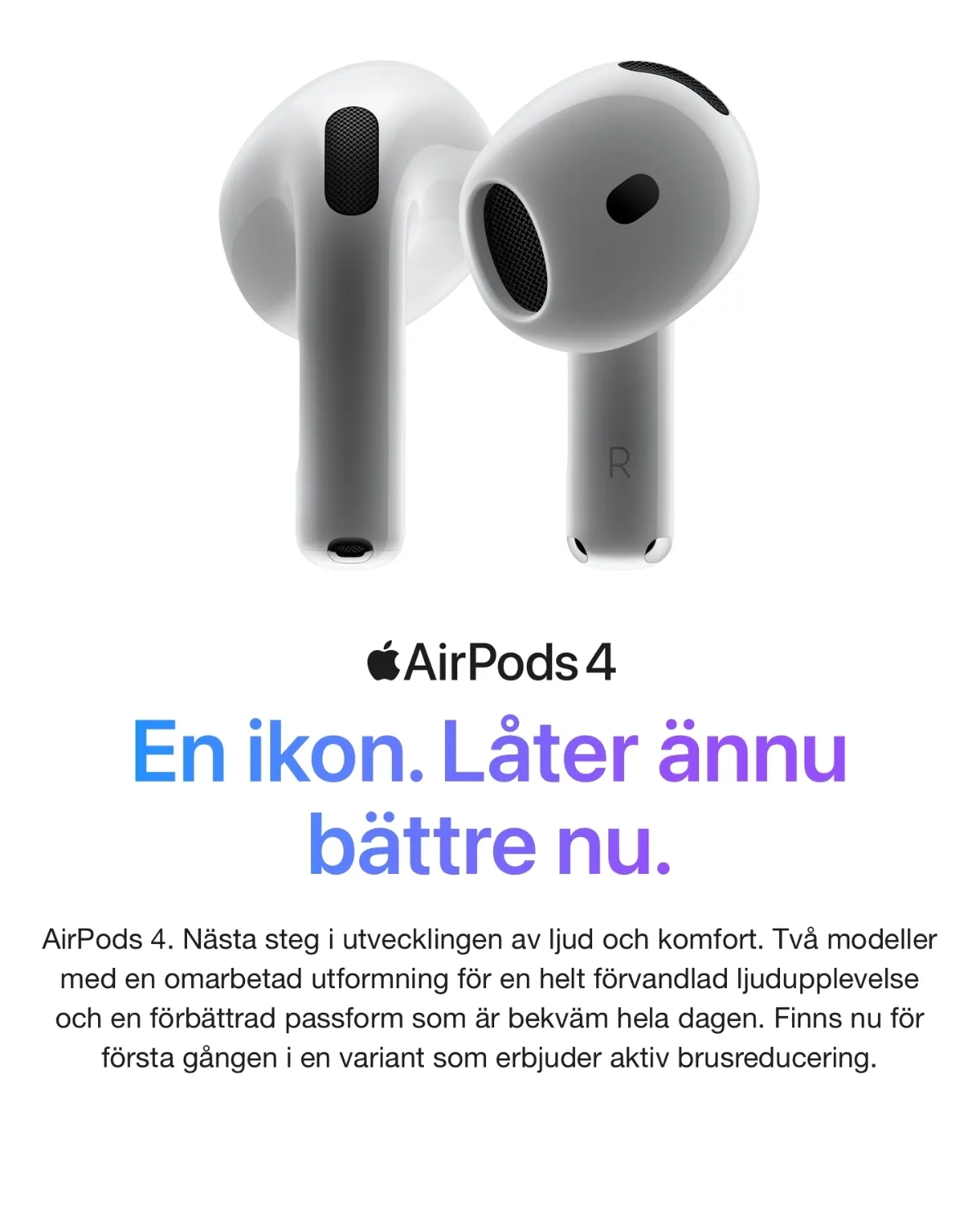 Apple AirPods 4 — Best Wireless Earbuds on Amazon.se